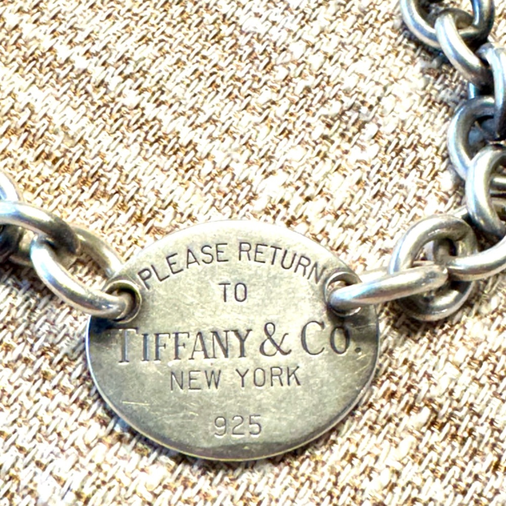 Tiffany & Co. Silver Chain bracelet - Picture 3 of 3